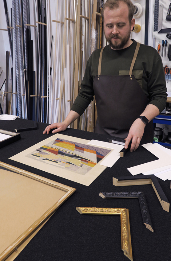 Bild från Rammakeriet A.H