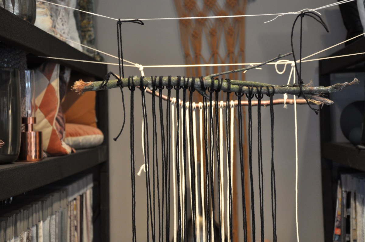 Makramékurs hos Studio L i Halmstad