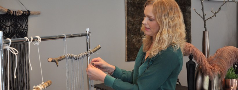 Makramékurs hos Studio L i Halmstad