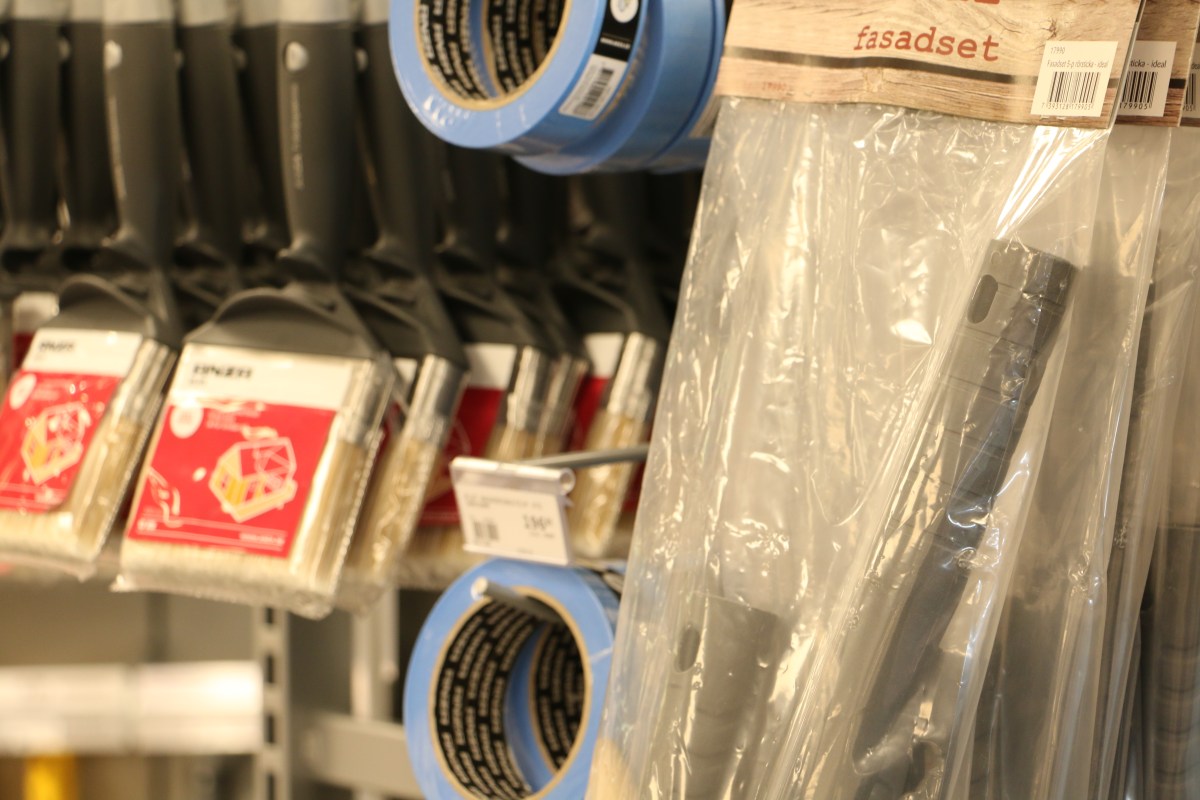 Måla huset? Använd rätt verktyg