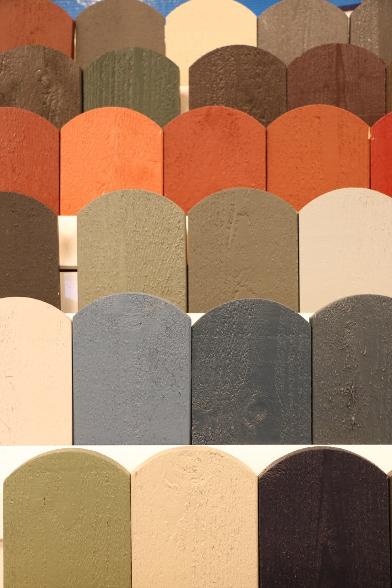 Måla huset? Färgprover fasadkulör