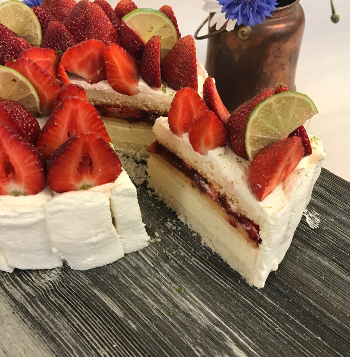 midsommartårta från Skånskan