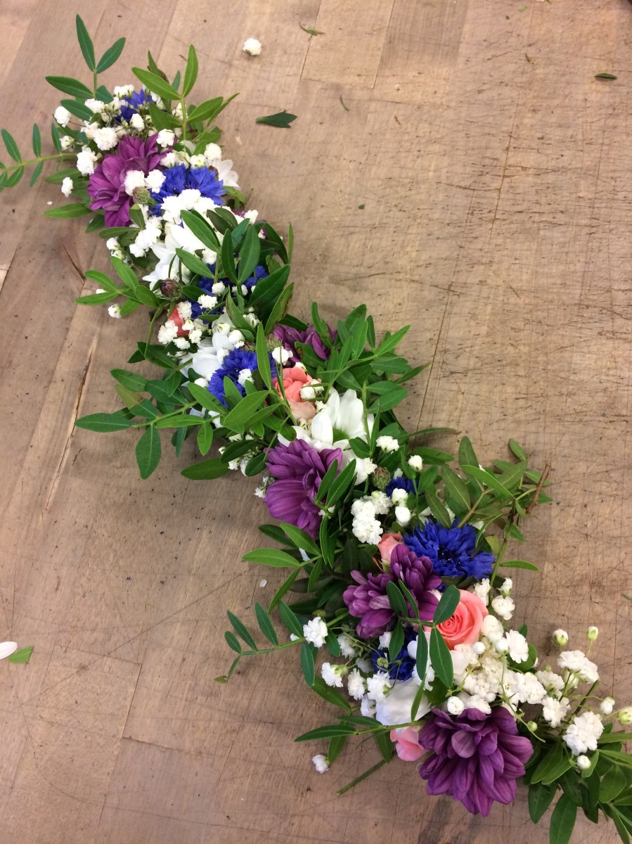 uträtad midsommarkrans